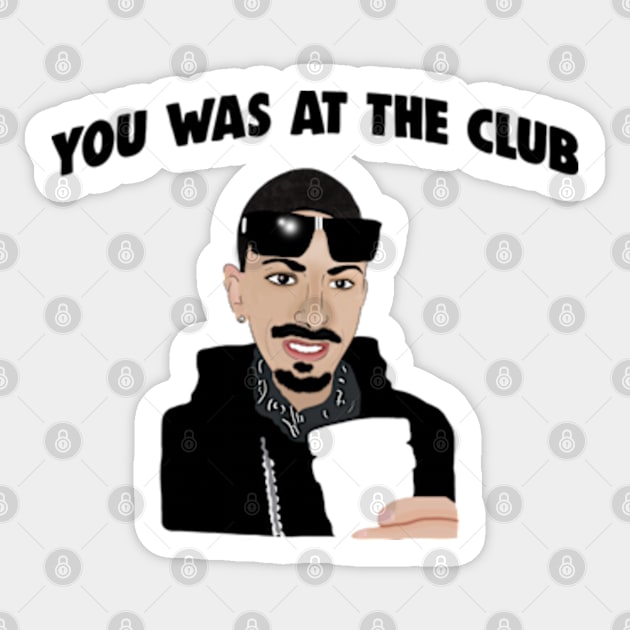 You Was At The Club, Bottoms Up When I First Met You Meme Sticker by Barnyardy